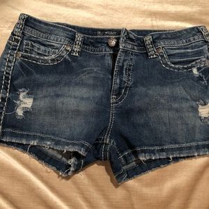 Silver Jeans Shorts